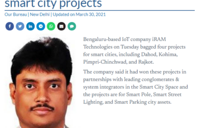 iRAM Technologies bags multiple smart city projects- The Hindu Business Line